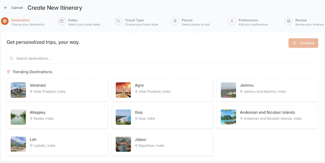 Plan Your Itinerary